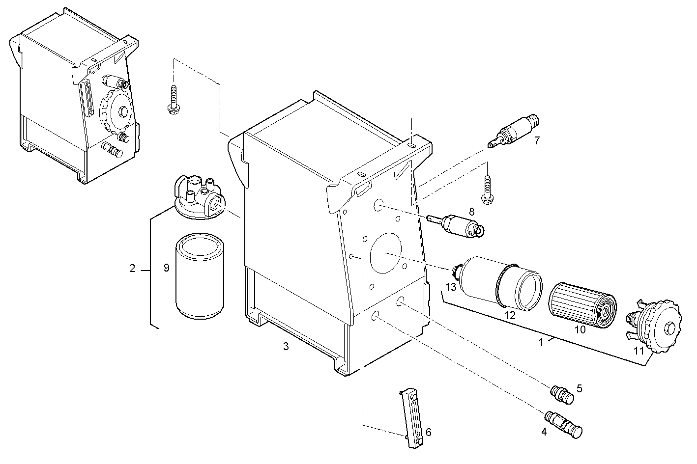 Iveco/FPT OIL RESERVOIR (COMPONENTS)