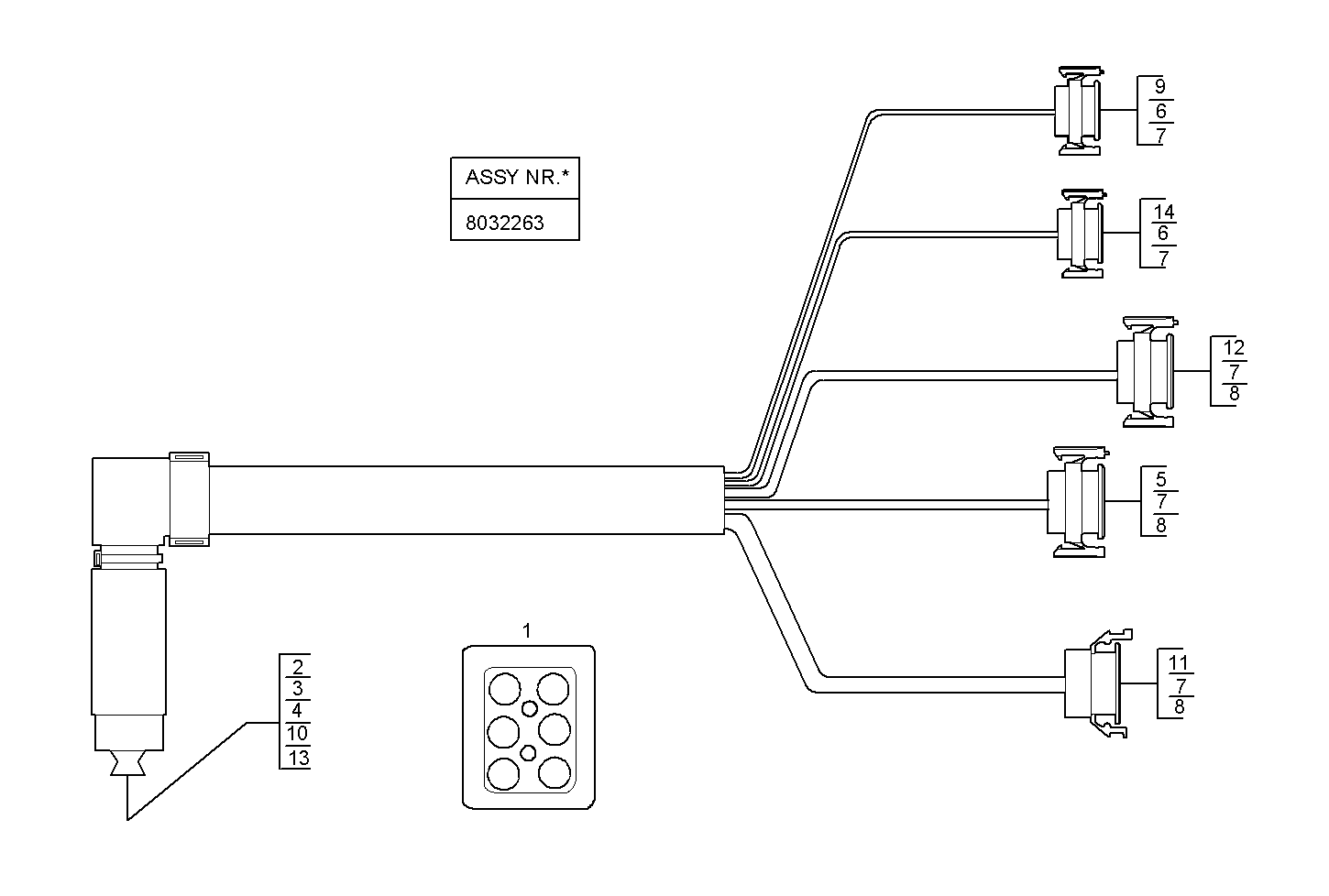 Iveco/FPT ENGINE ELECTRIC WIRING (COMPONENTS)