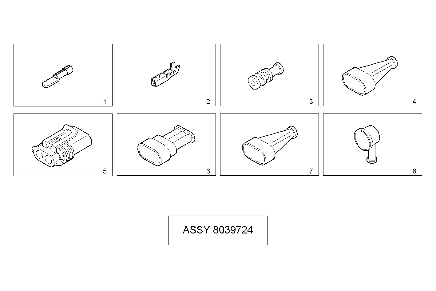 Iveco/FPT ENGINE ELECTRIC WIRING (COMPONENTS)