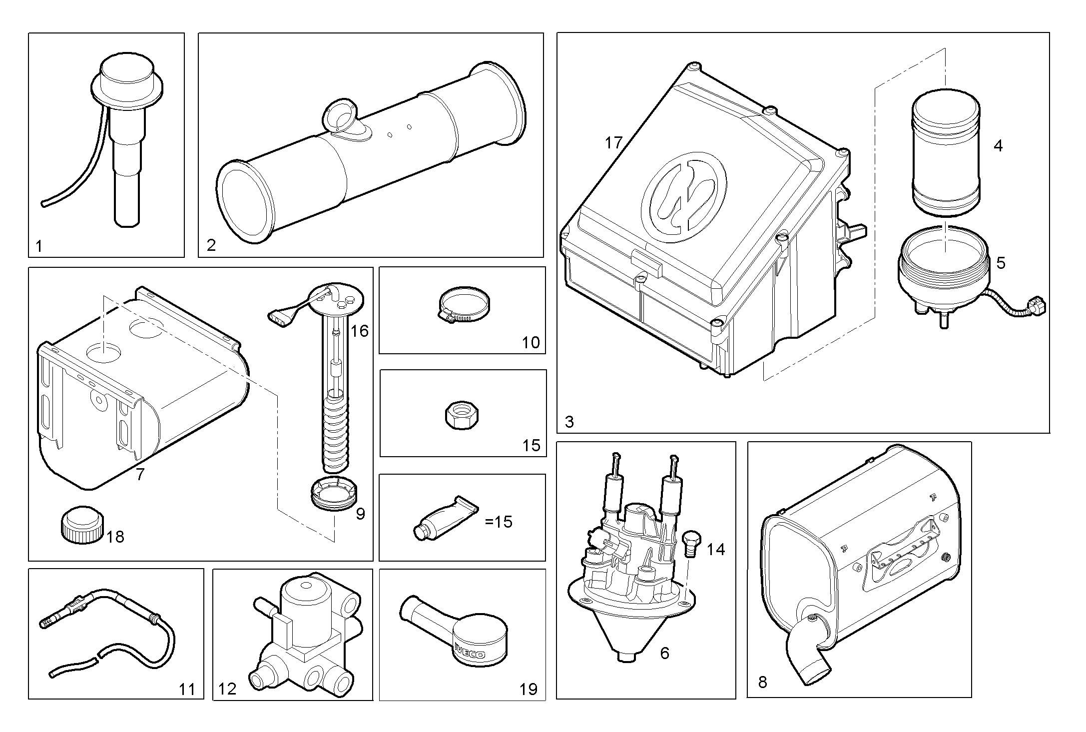 Iveco/FPT AFTER TREATMENT-PARTS