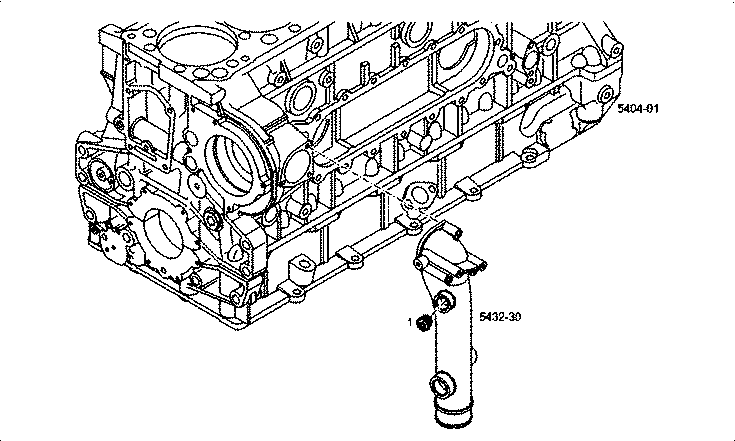 Iveco/FPT RETURN HEATER WATER