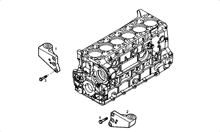 Iveco/FPT FRONT ENGINE SUPPORT