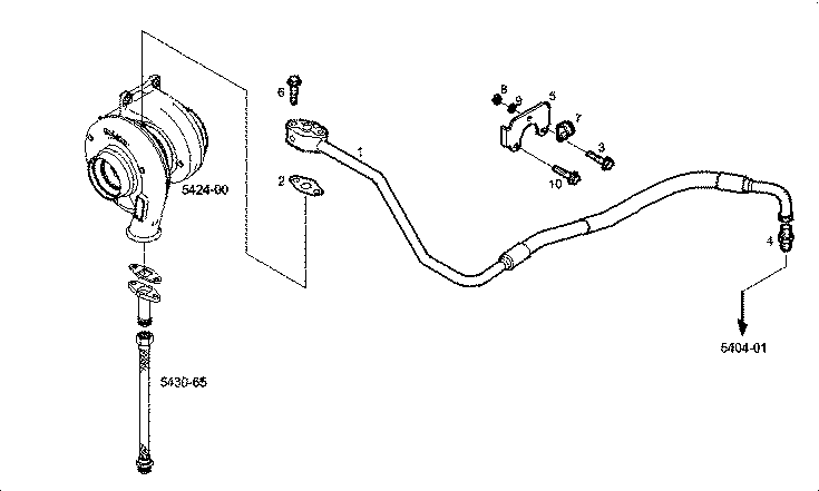 Iveco/FPT OIL DELIVERY LINE