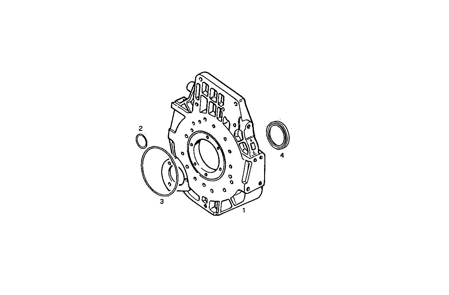 Iveco/FPT FLYWHEEL HOUSING SAE 1