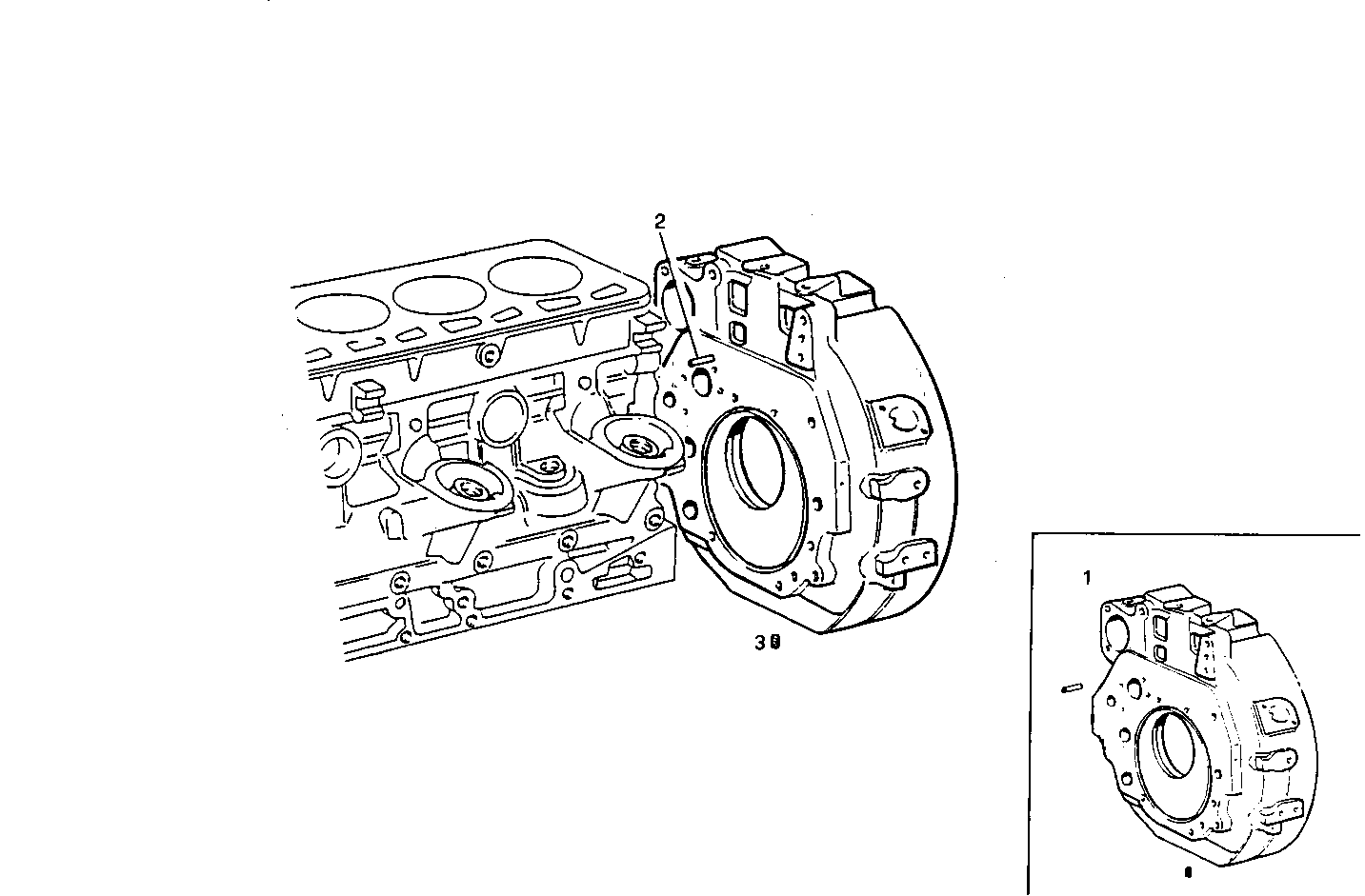 Iveco/FPT FLYWHEEL HOUSING SAE 3