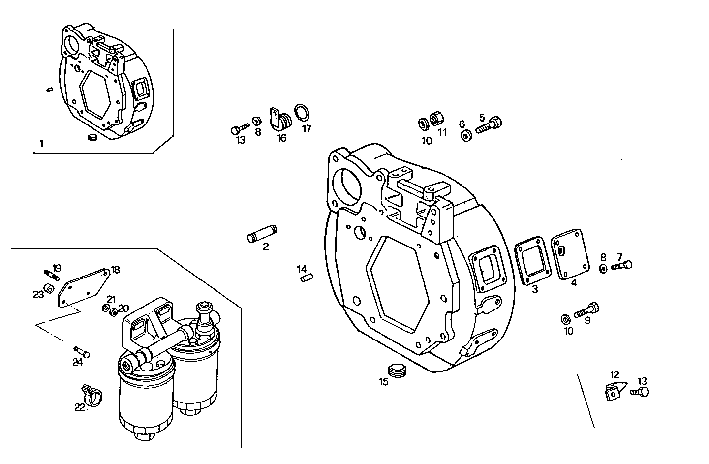 Iveco/FPT FLYWHEEL HOUSING SAE 3