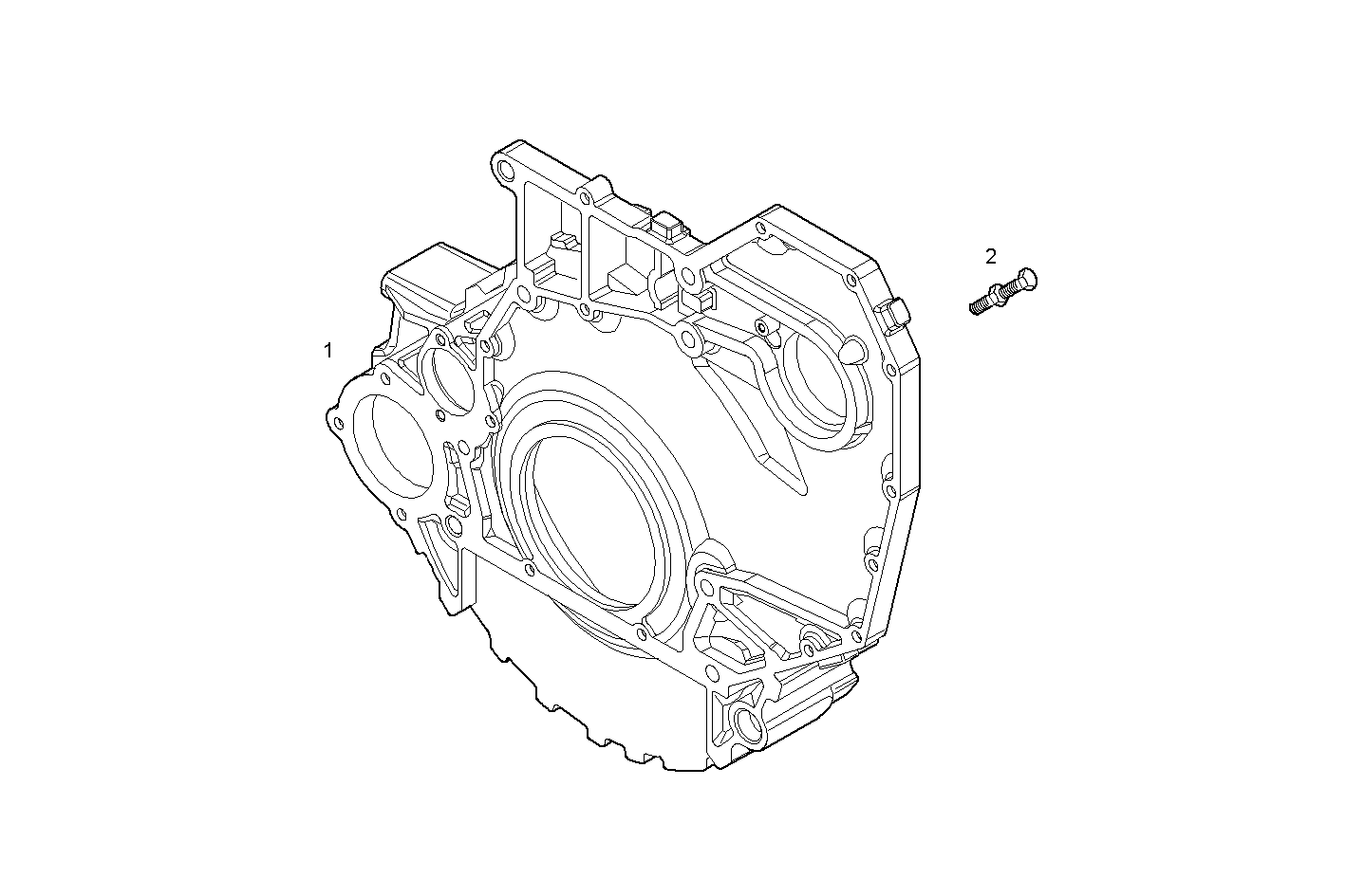 Iveco/FPT FLYWHEEL HOUSING SAE 3