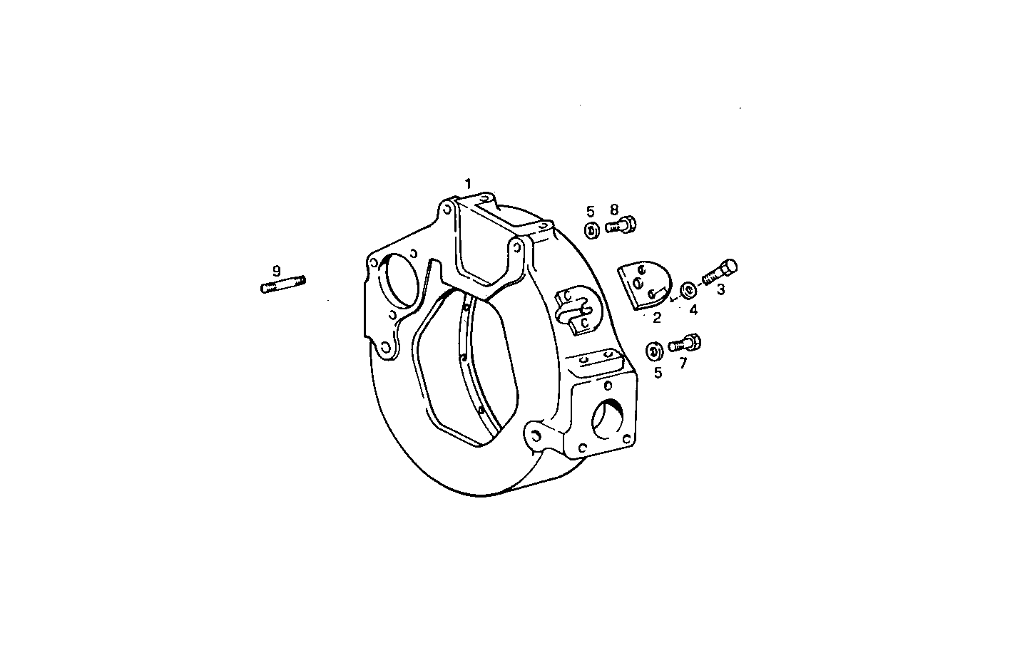 Iveco/FPT FLYWHEEL HOUSING SAE 4