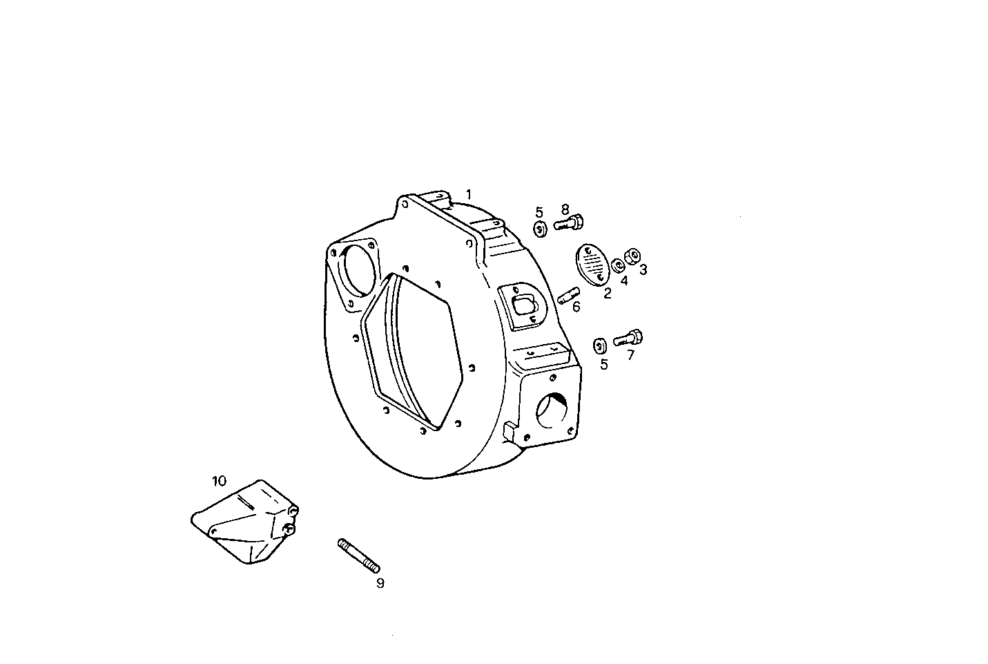 Iveco/FPT FLYWHEEL HOUSING SAE 4