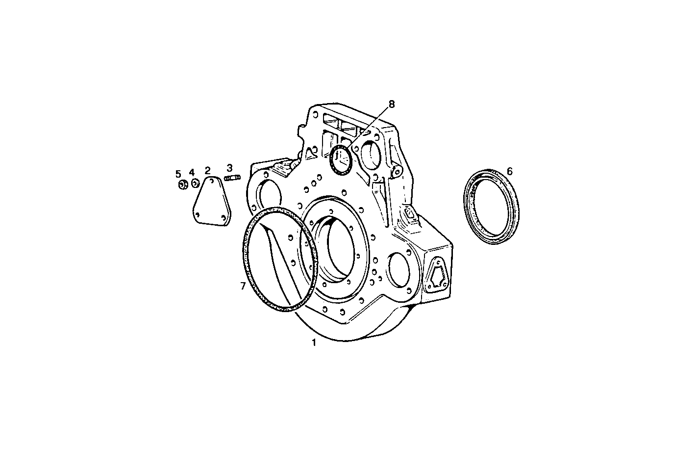 Iveco/FPT FLYWHEEL HOUSING SAE 1