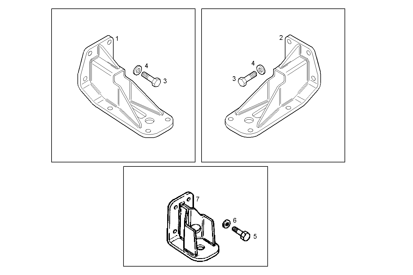 Iveco/FPT RIGID MOUNTING