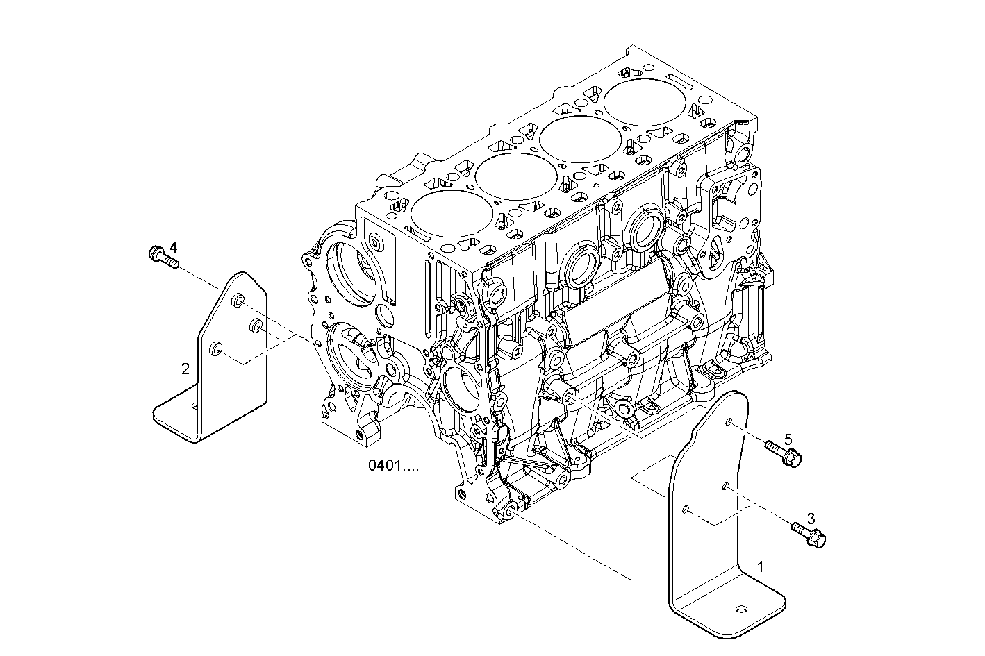 Iveco/FPT RIGID MOUNTING