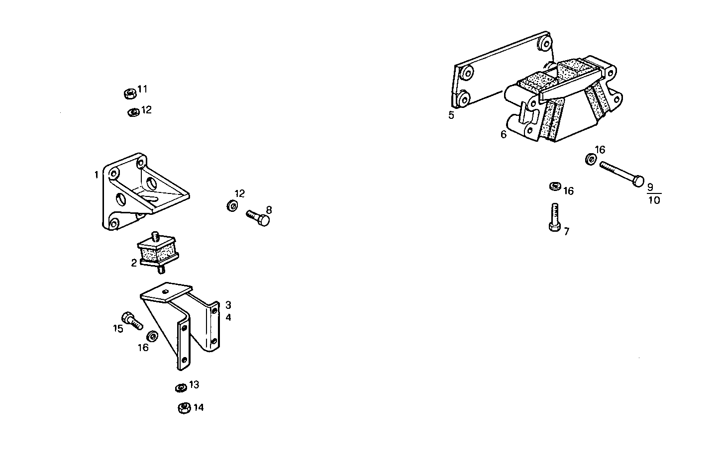 Iveco/FPT ENGINE SUSPENSION