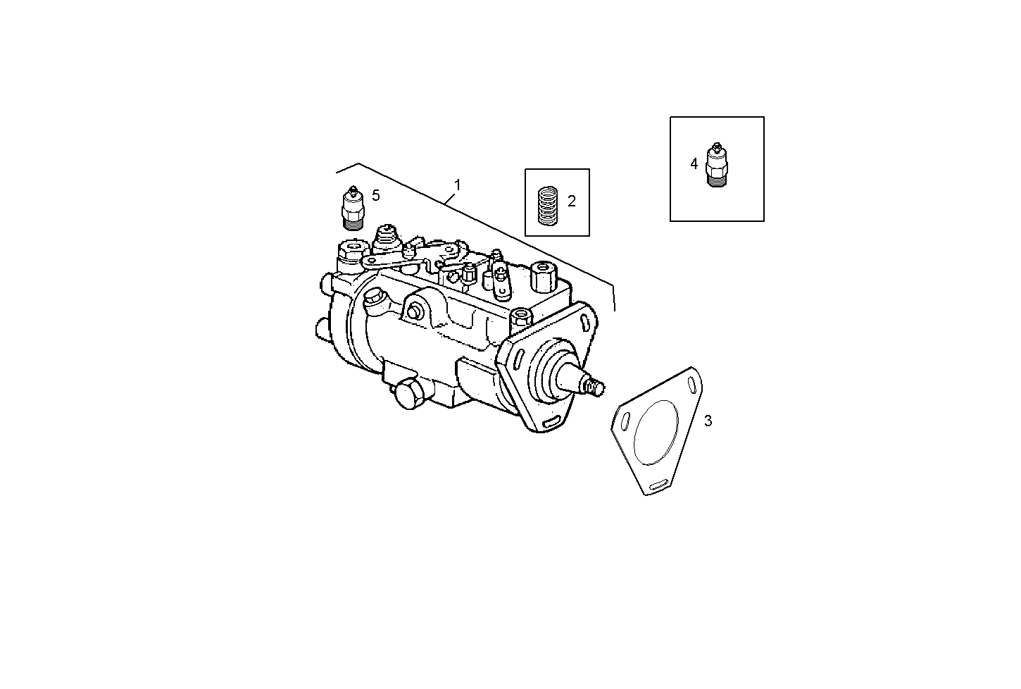 Iveco/FPT INJECTION PUMP 1800 RPM