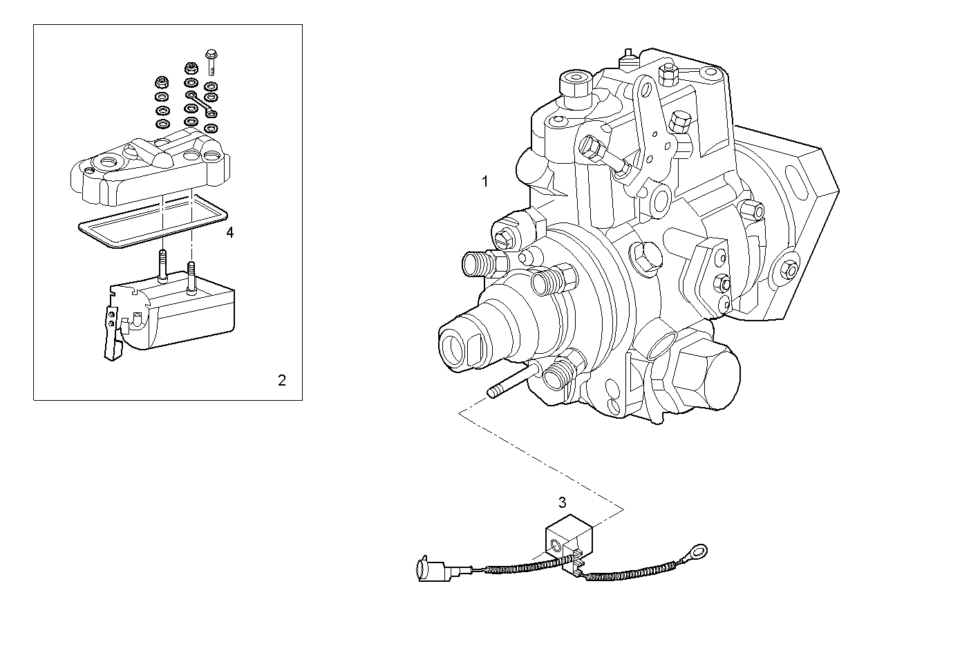 Iveco/FPT INJECTION PUMP 1800 RPM