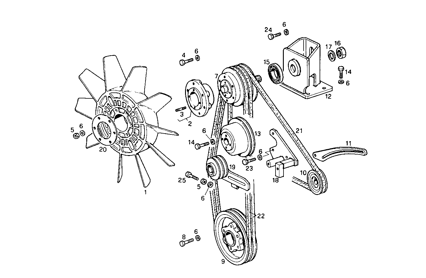 Iveco/FPT PULLER FAN