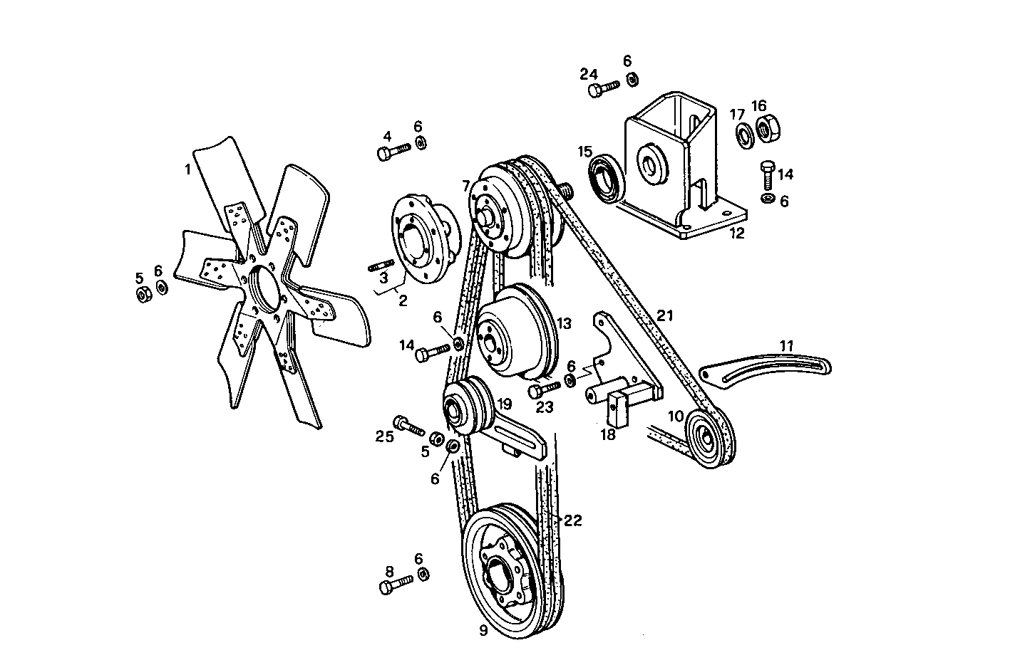 Iveco/FPT PUSHER FAN