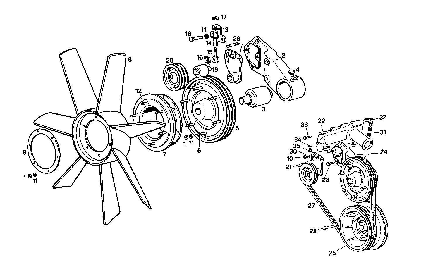 Iveco/FPT OVERSIZE PUSHER FAN