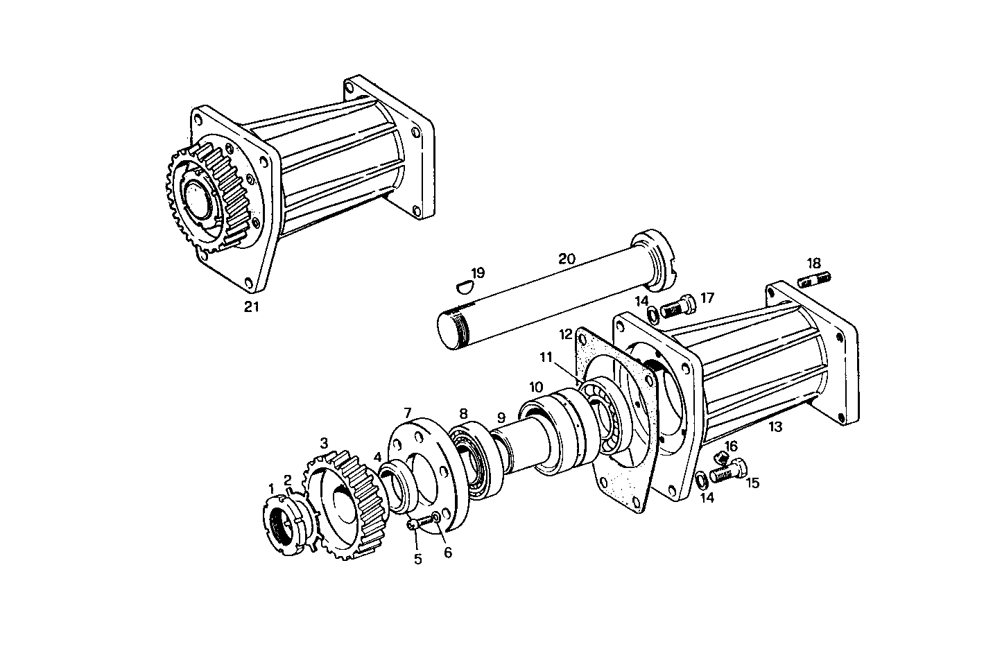 Iveco/FPT LEFT FRONT HYDRAULIC PUMP