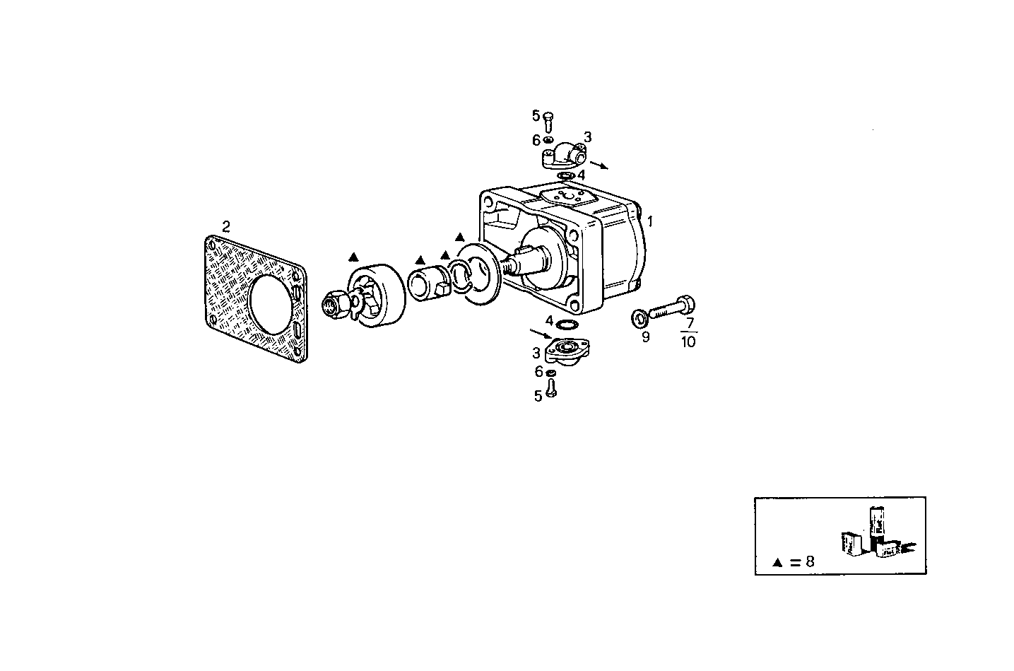 Iveco/FPT HYDRAULIC PUMP