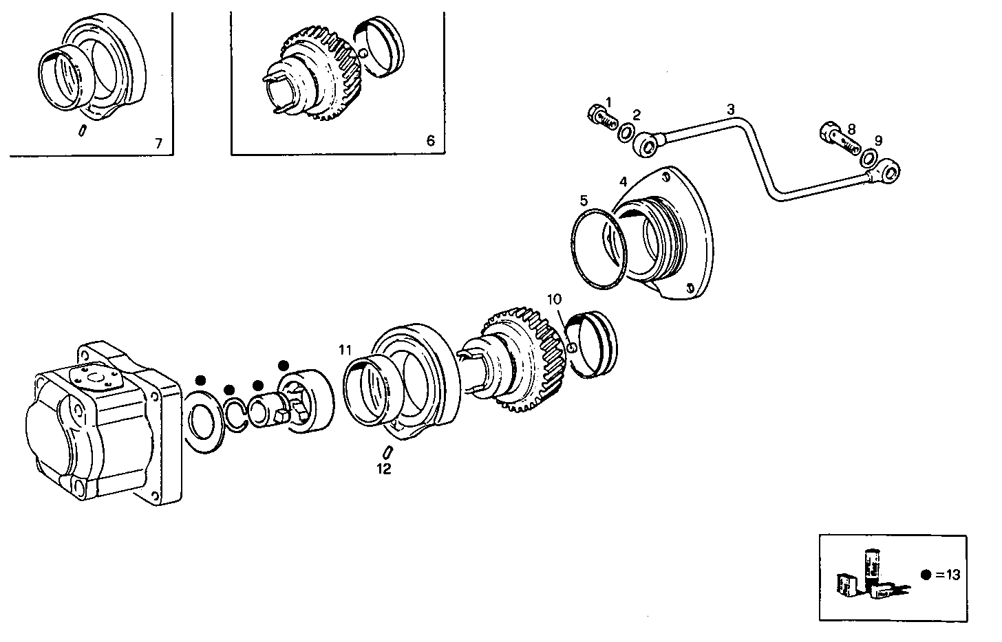 Iveco/FPT ARRANGED FOR HYDRAULIC PUMP