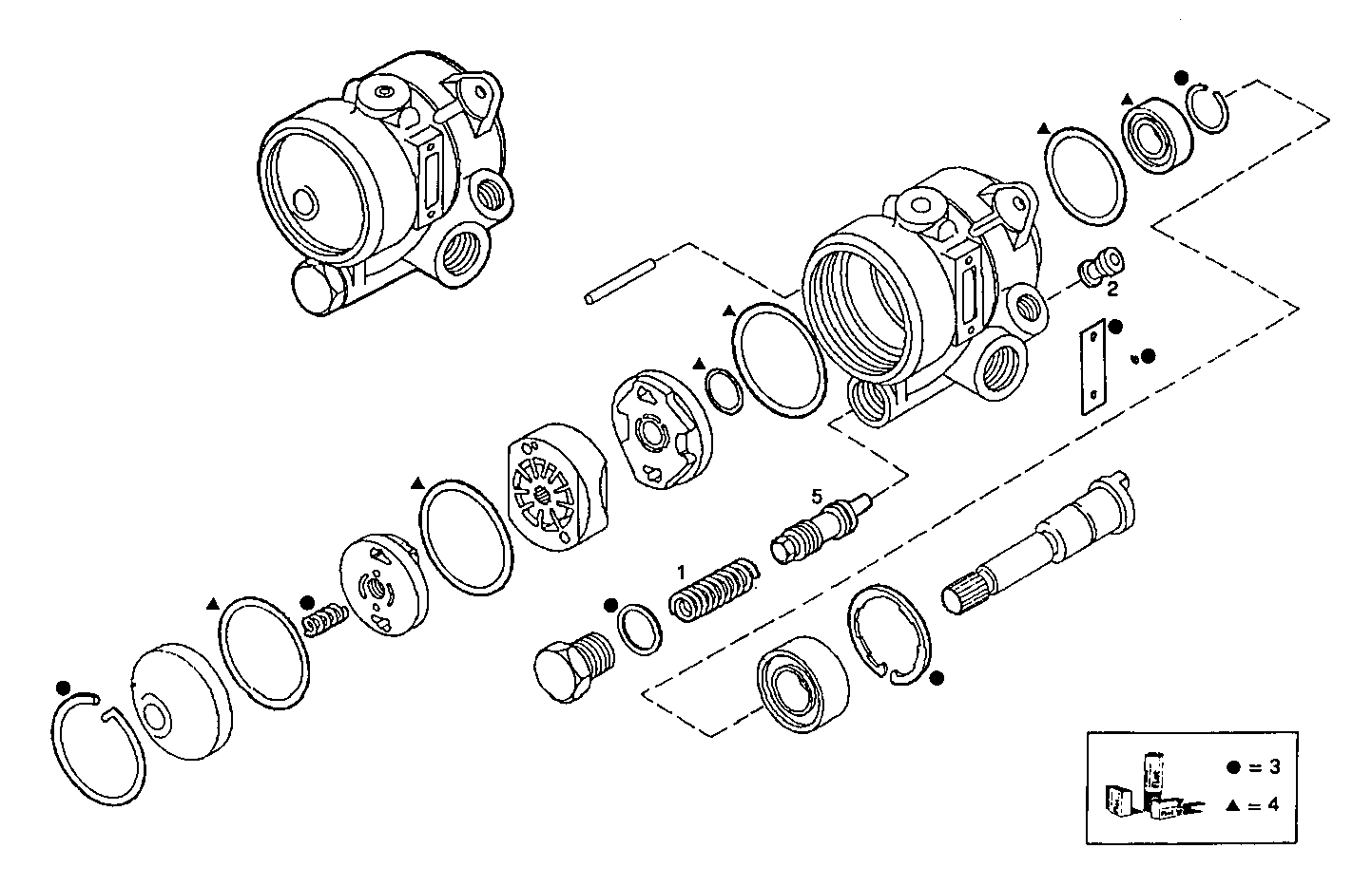 Iveco/FPT FRONT HYDRAULIC PUMP ZF