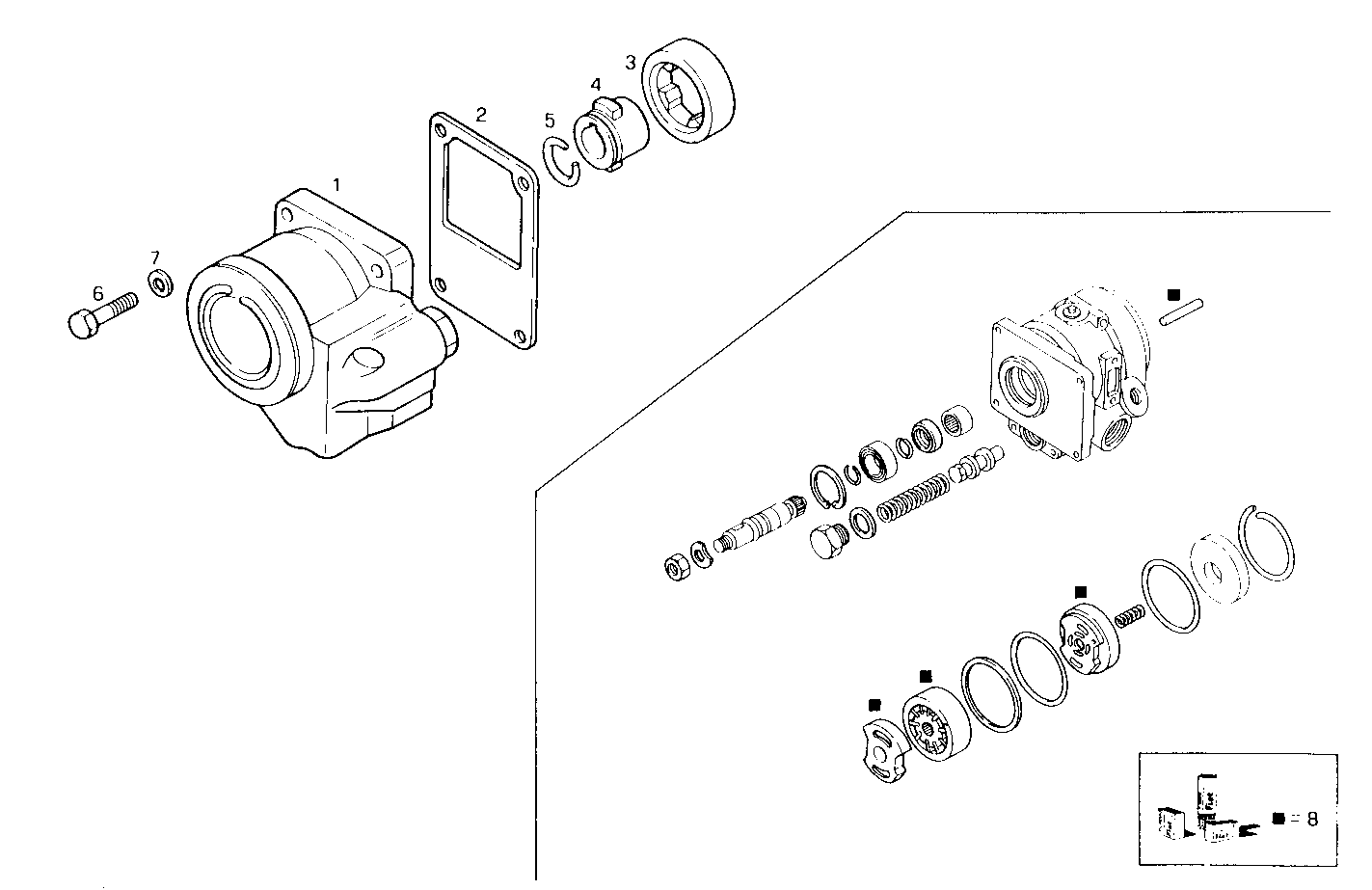 Iveco/FPT HYDRAULIC PUMP