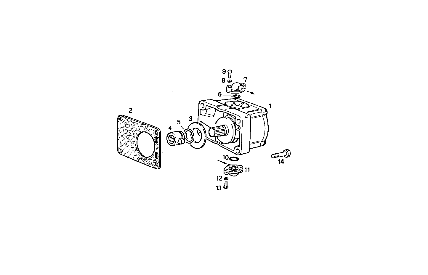 Iveco/FPT REAR HYDRAULIC PUMP