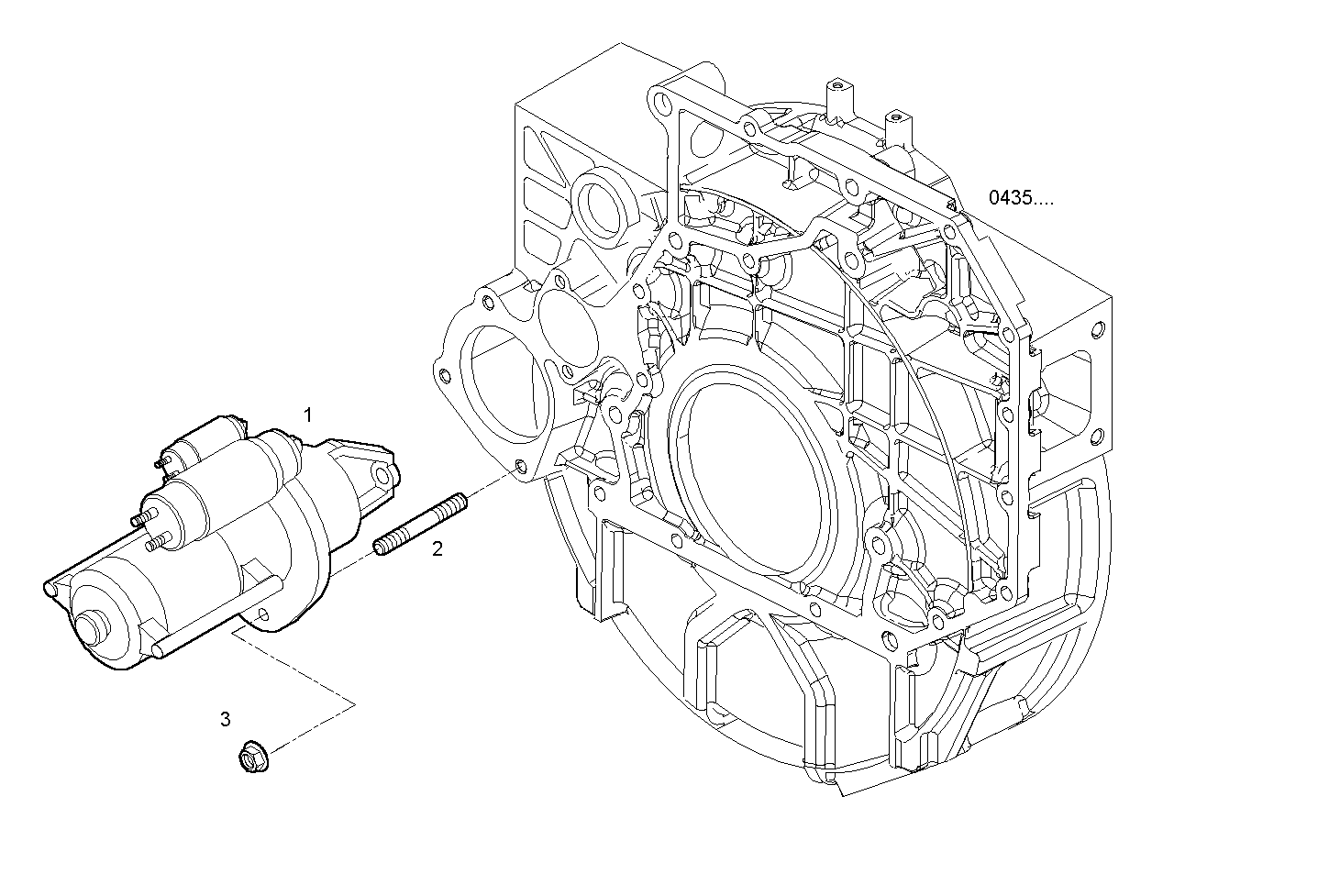 Iveco/FPT STARTER MOTOR - 24V