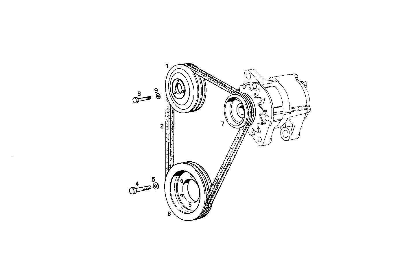 Iveco/FPT FRONT DRIVE WITH 2 BELTS