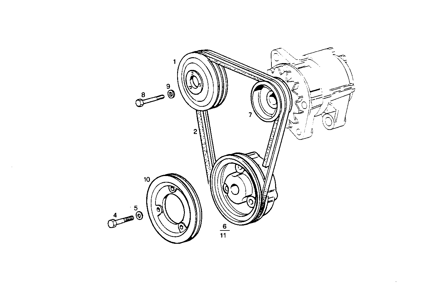 Iveco/FPT FRONT DRIVE WITH 2 BELTS