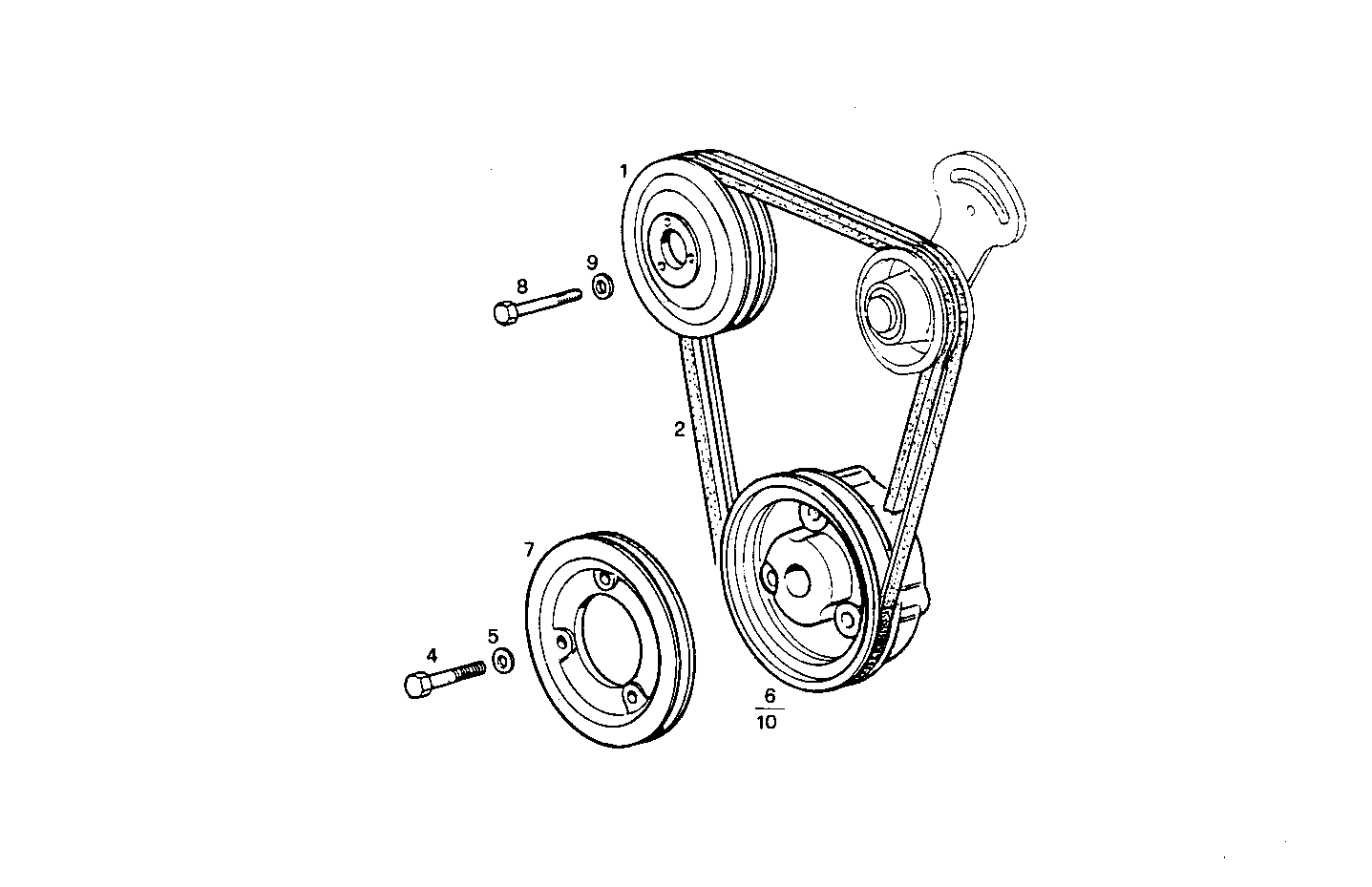 Iveco/FPT FRONT DRIVE WITH 2 BELTS