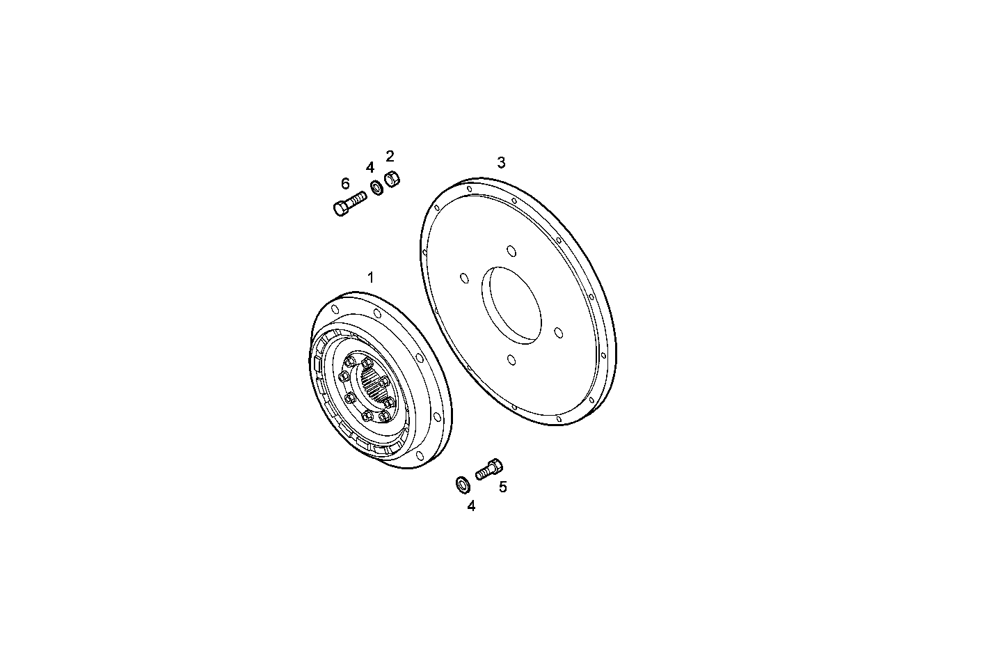 Iveco/FPT FLYWHEEL ARRANGED FOR TRANSMISSION