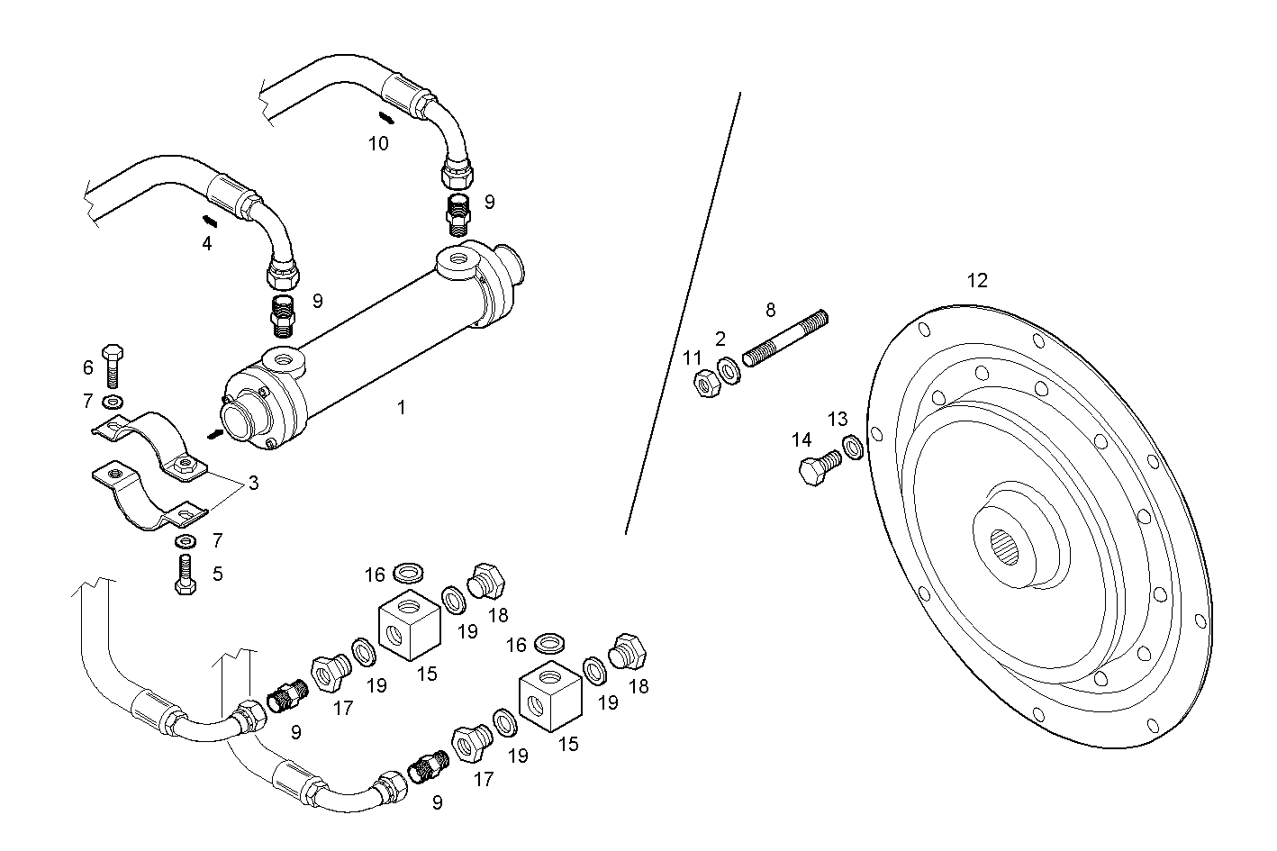 Iveco/FPT FLYWHEEL ARRANGEMENT