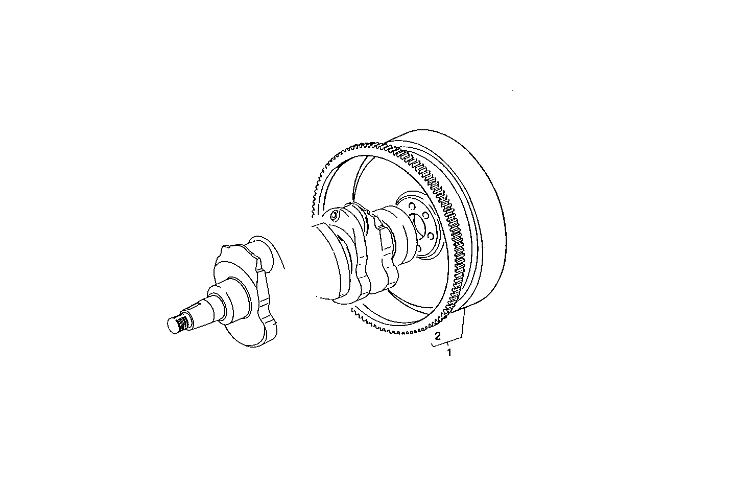 Iveco/FPT FLYWHEEL ARRANGED FOR TRANSMISSION