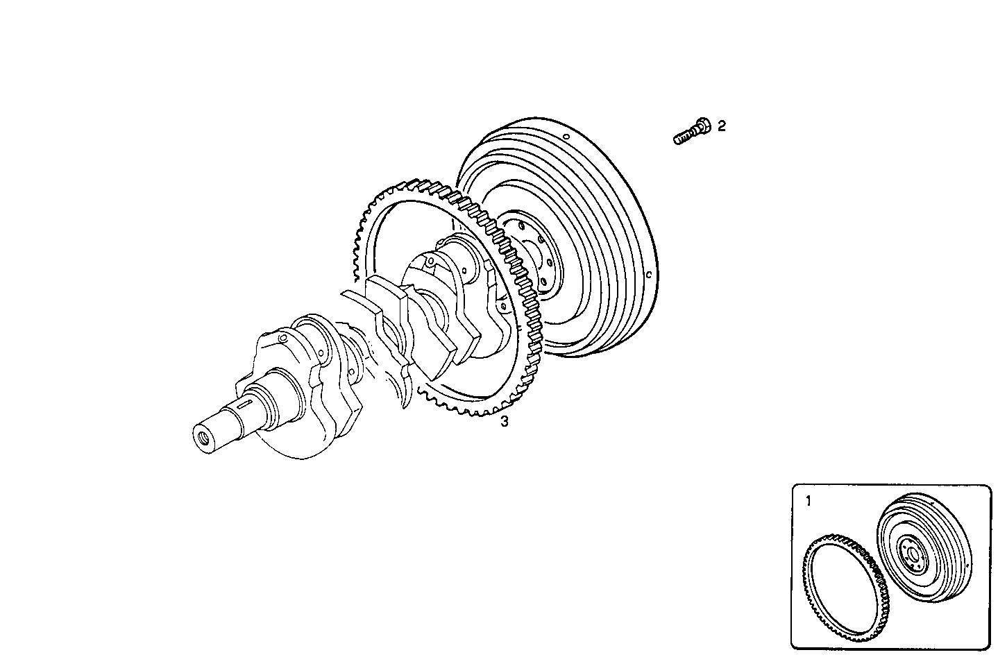 Iveco/FPT FLYWHEEL ARRANGED FOR TRANSMISSION