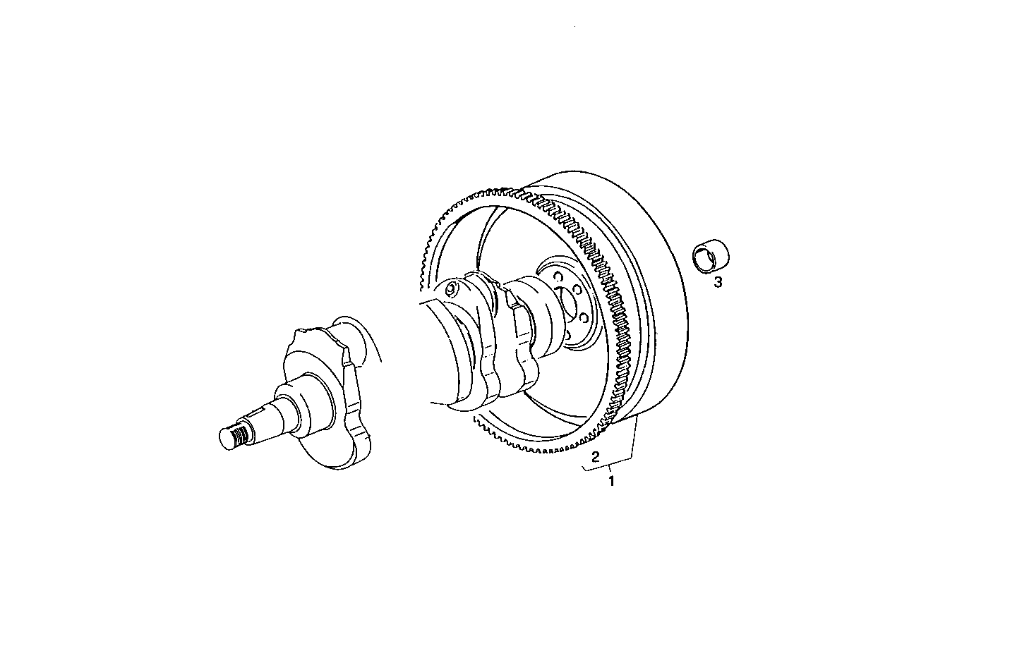 Iveco/FPT FLYWHEEL ARRANGED FOR TRANSMISSION