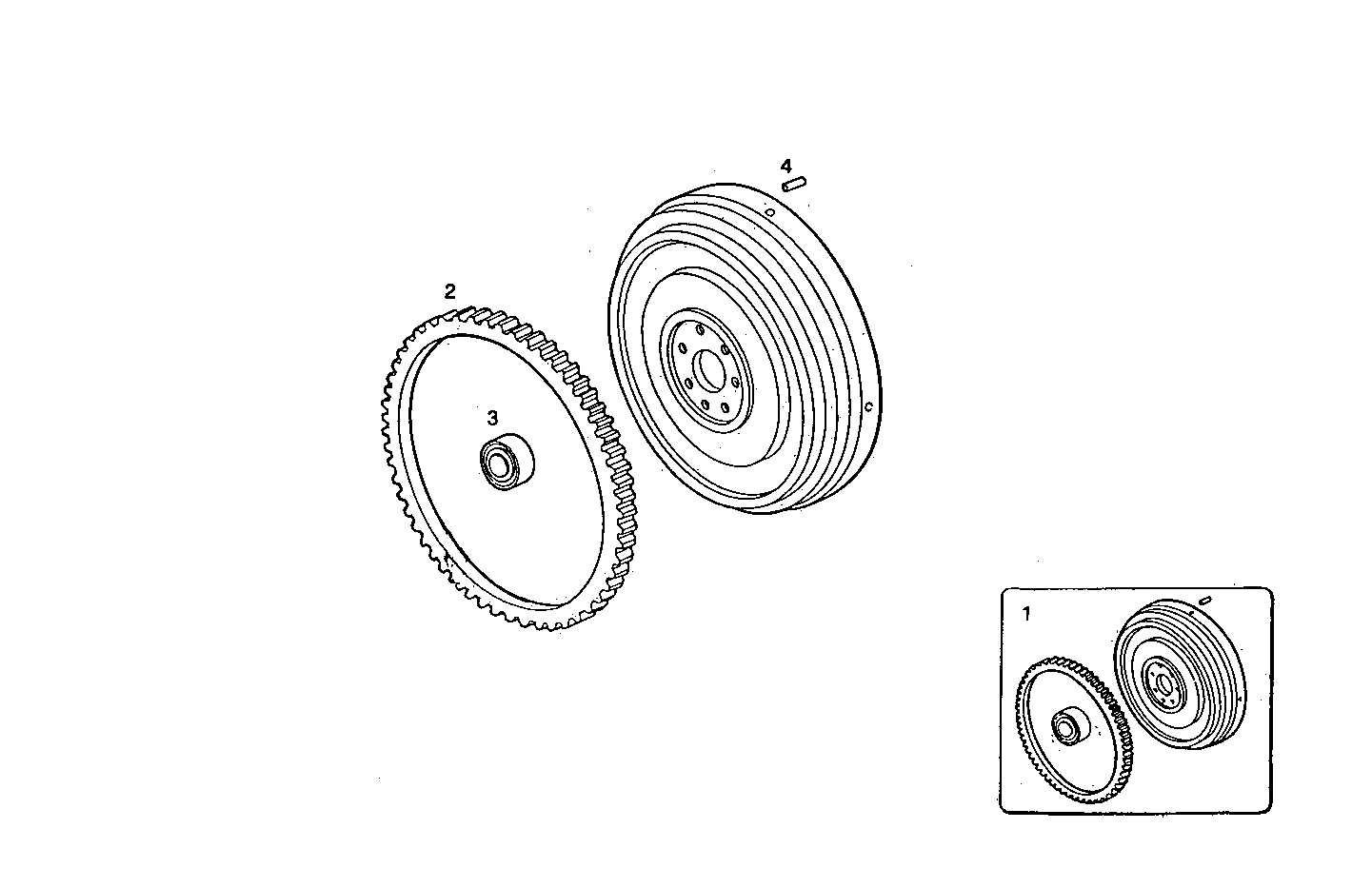 Iveco/FPT FLYWHEEL ARRANGED FOR ELASTIC COUPLING