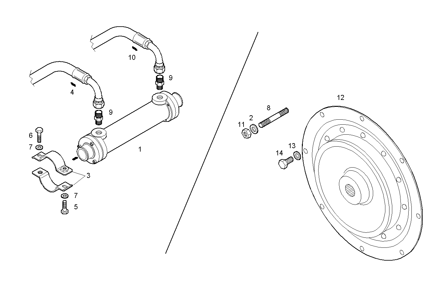 Iveco/FPT FLYWHEEL ARRANGEMENT