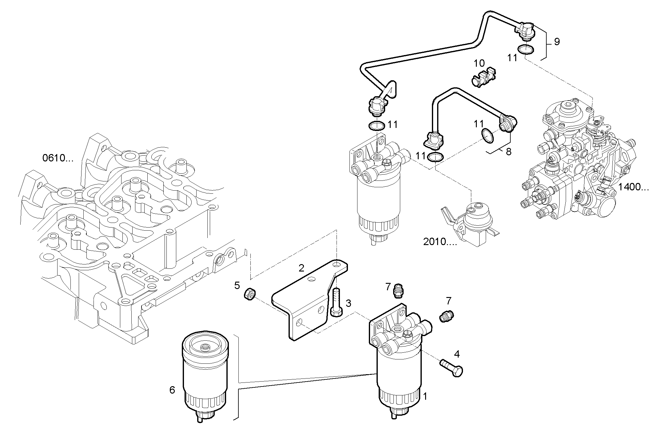 Iveco/FPT SIMPLE  FUEL FILTER