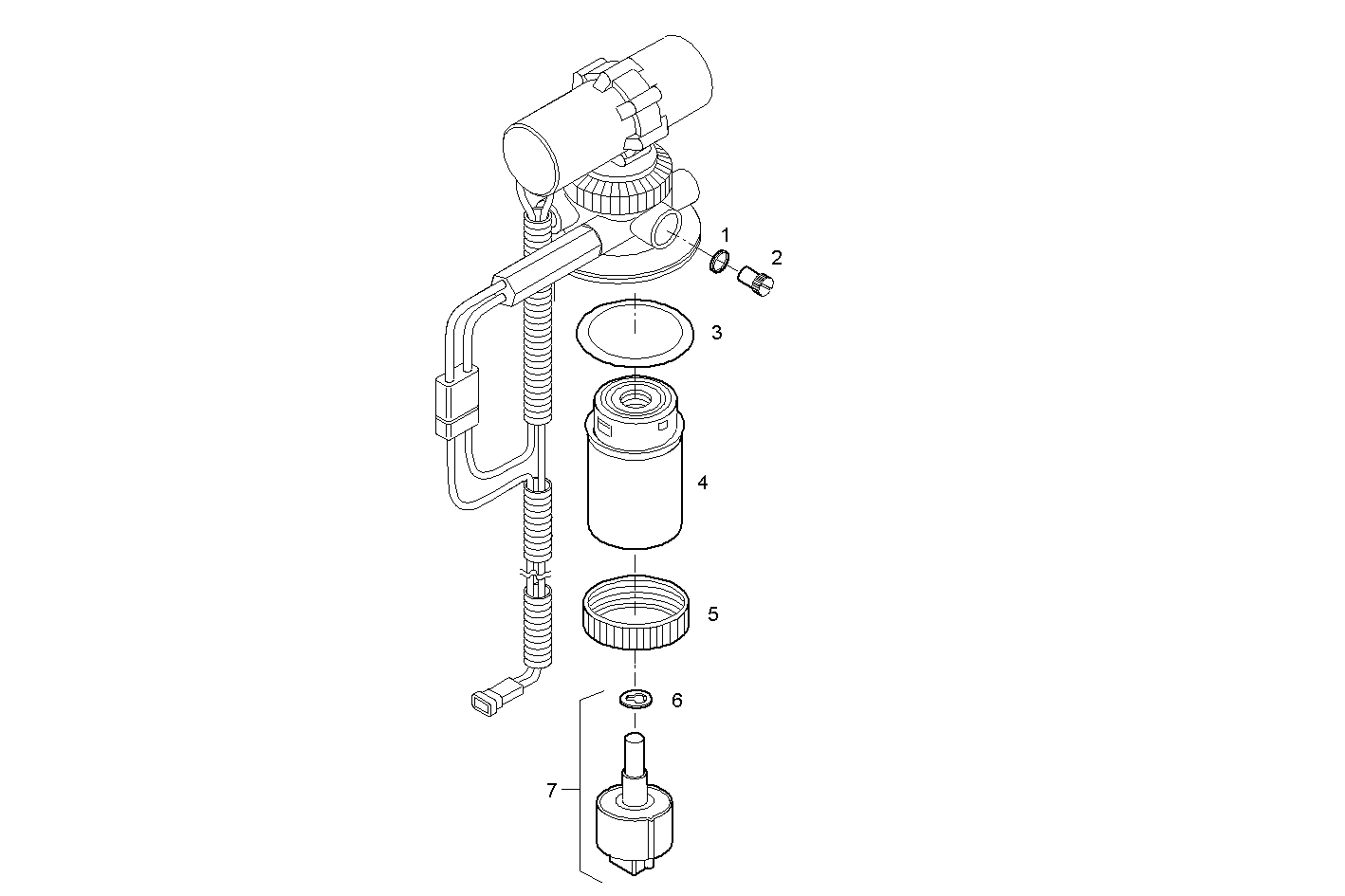 Iveco/FPT FUEL PREFILTER WITH ELECTRIC PUMP