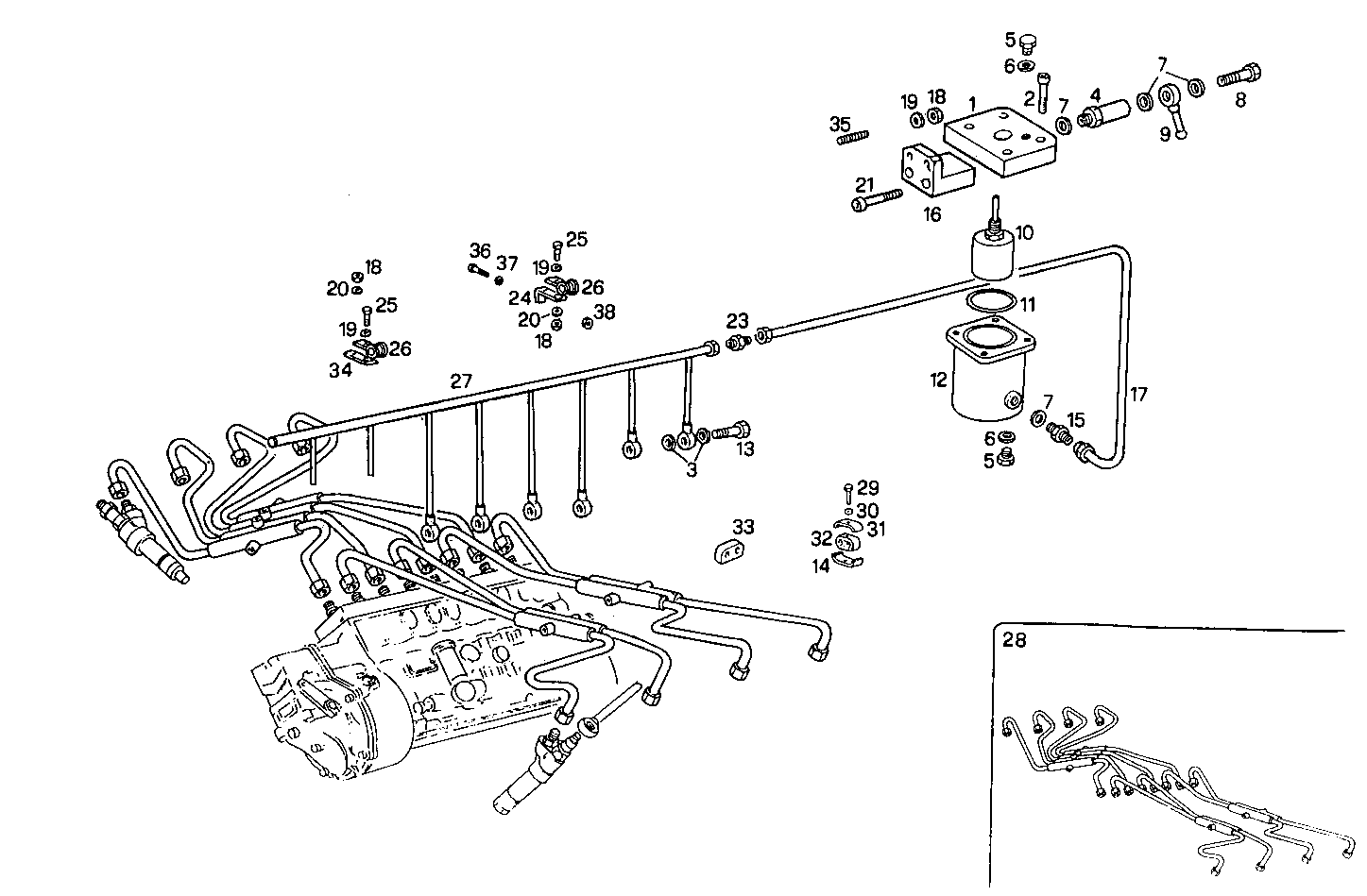 Iveco/FPT DOUBLE WALL INJECTION PIPES