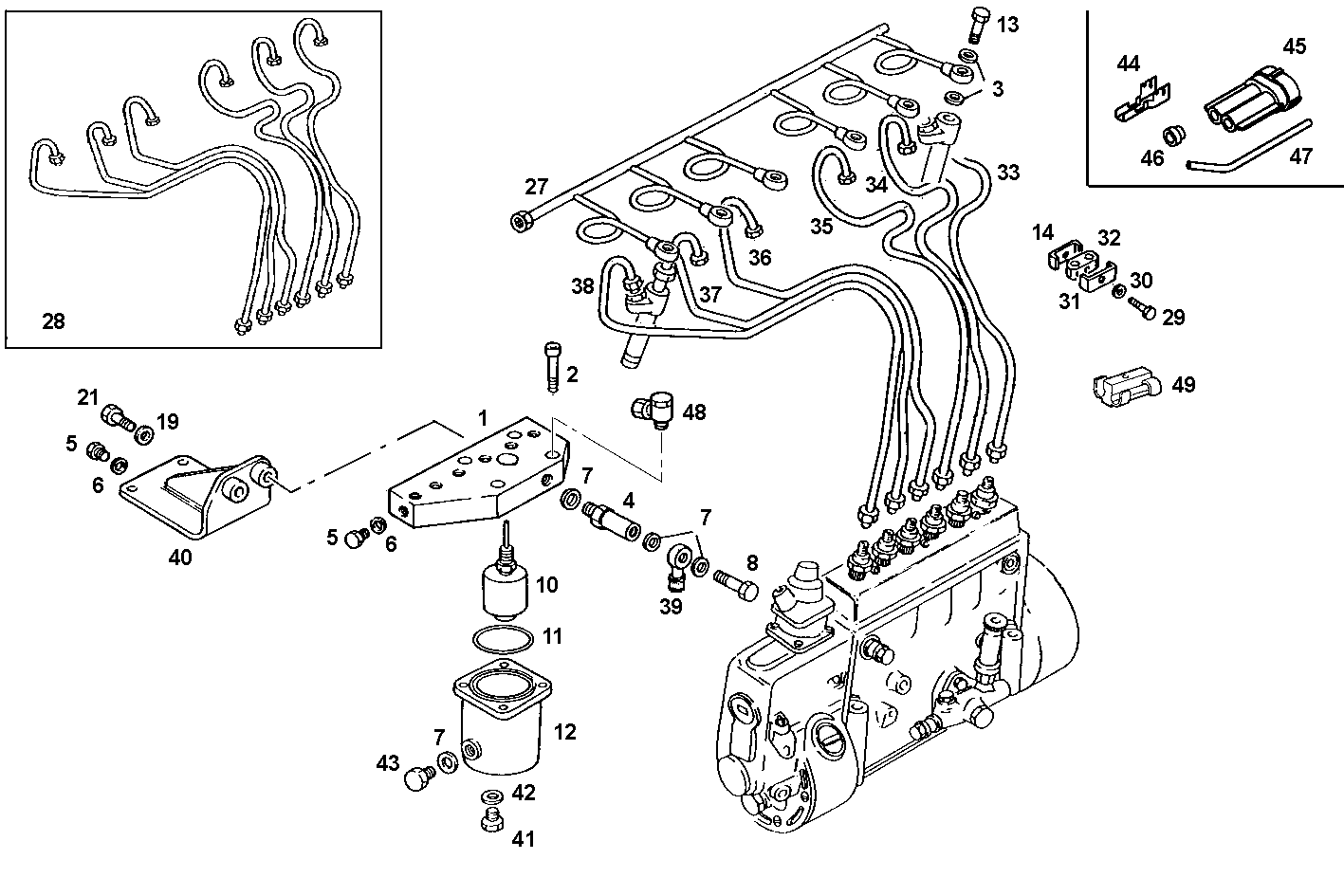 Iveco/FPT DOUBLE WALL INJECTION PIPES