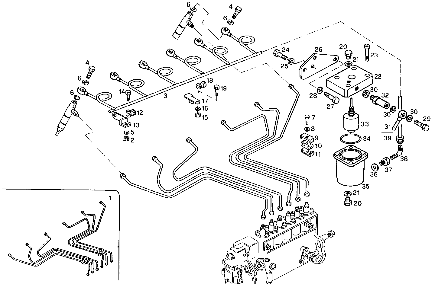 Iveco/FPT DOUBLE WALL INJECTION PIPES