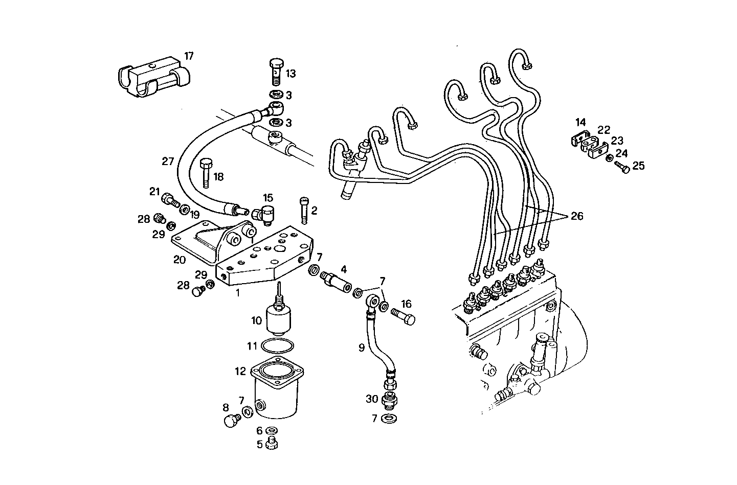 Iveco/FPT DOUBLE WALL INJECTION PIPES