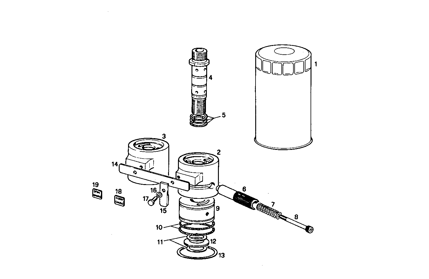 Iveco/FPT DOUBLE OIL FILTER