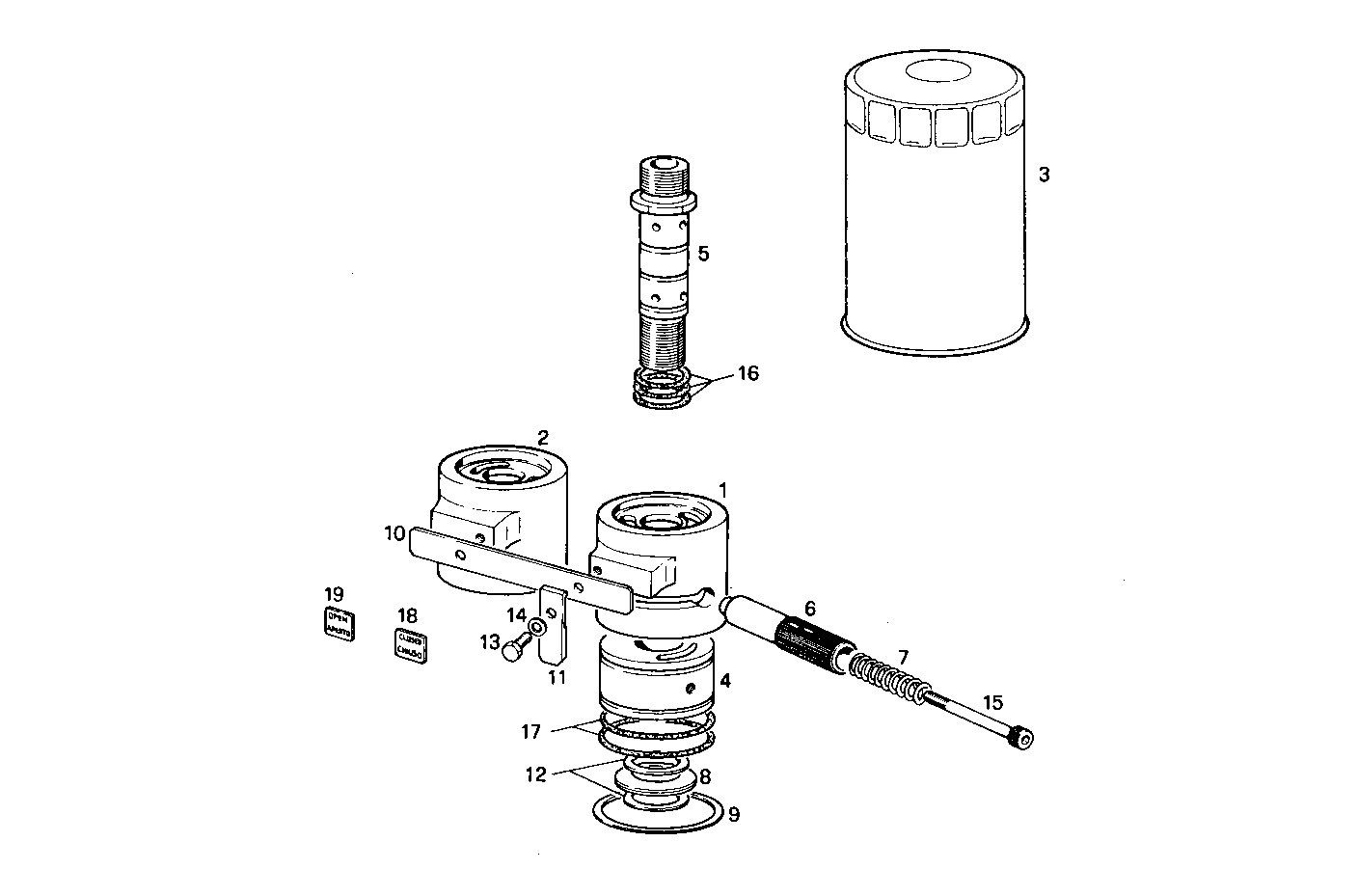 Iveco/FPT DOUBLE OIL FILTER