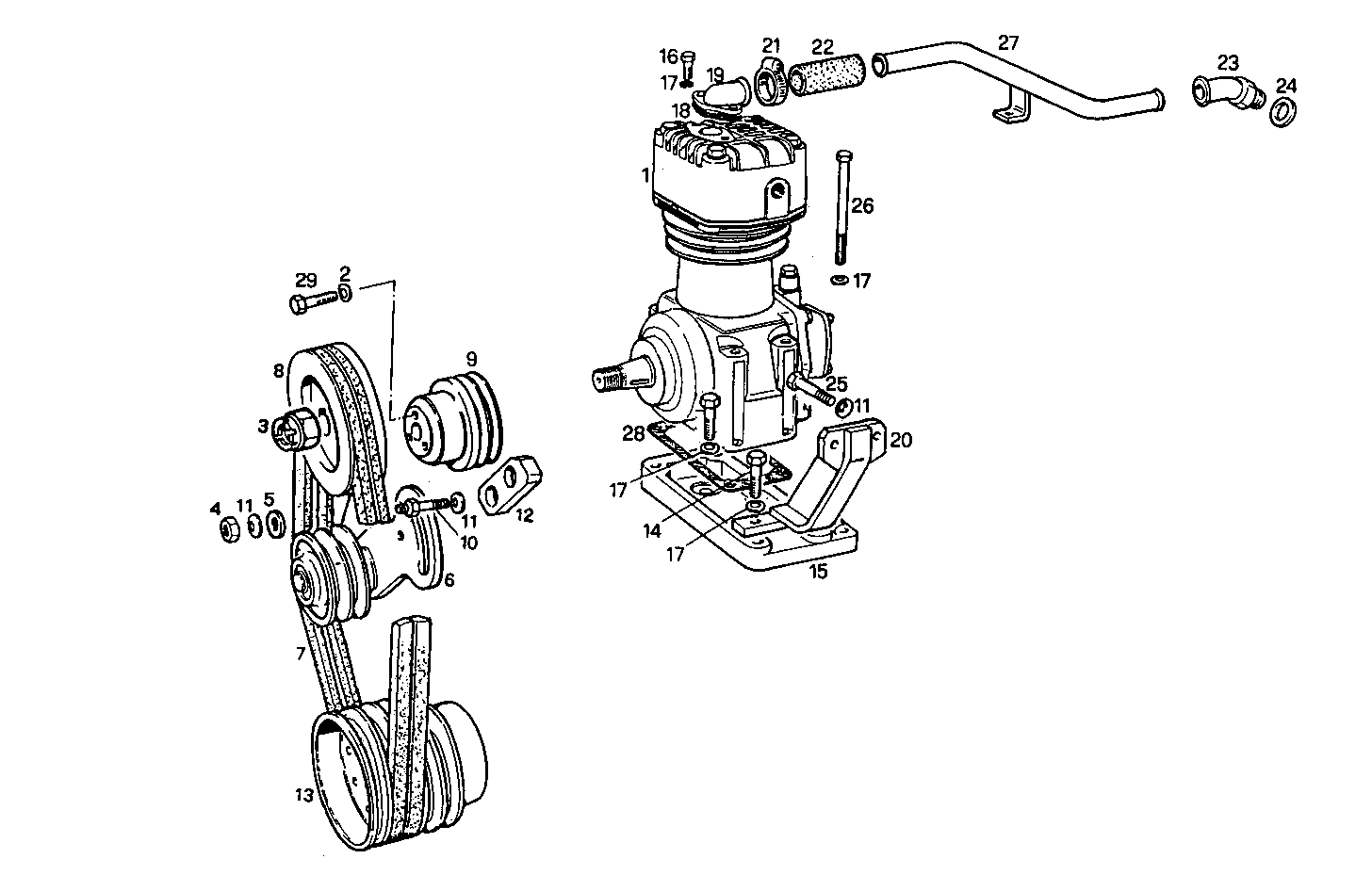 Iveco/FPT AIR COMPRESSOR