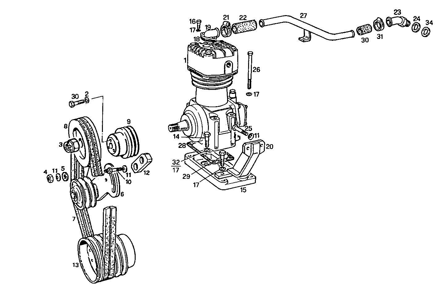 Iveco/FPT AIR COMPRESSOR