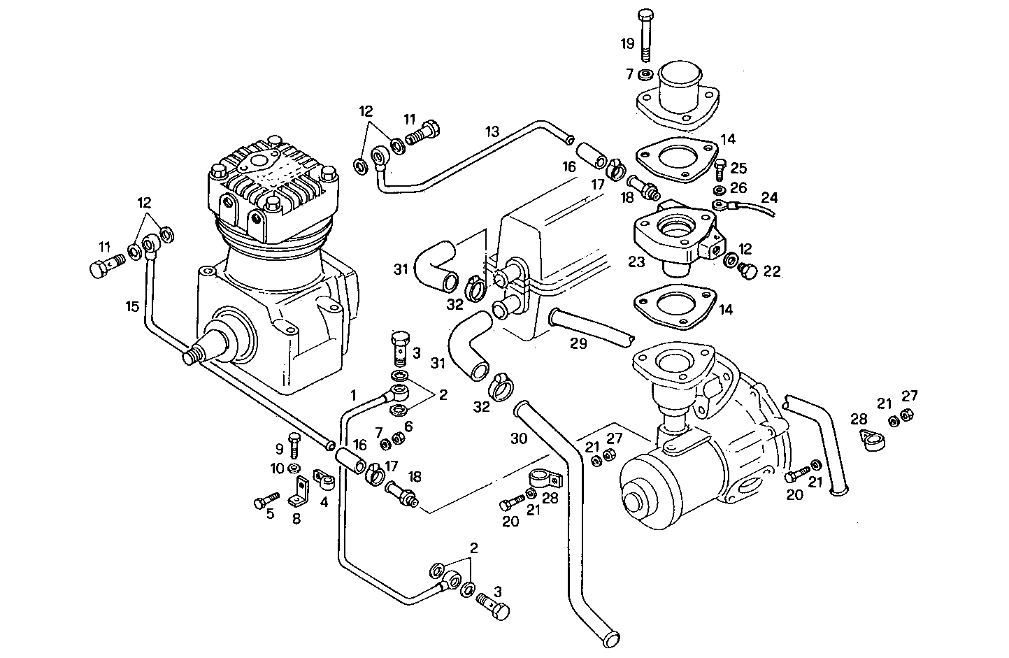 Iveco/FPT AIR COMPRESSOR